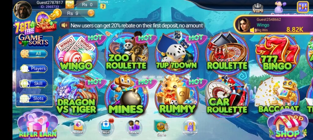 lucky bingo